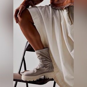 Free People Emma Ruched Boots Size 38. Sh4